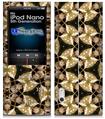 iPod Nano 5G Skin - Leave Pattern 1 Brown