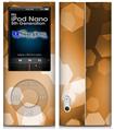 iPod Nano 5G Skin - Bokeh Hex Orange