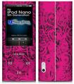 iPod Nano 5G Skin - Folder Doodles Fuchsia