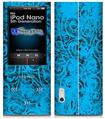 iPod Nano 5G Skin - Folder Doodles Blue Medium