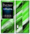 iPod Nano 5G Skin - Paint Blend Green