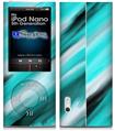 iPod Nano 5G Skin - Paint Blend Teal