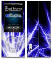 iPod Nano 5G Skin - Lightning Blue