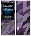 iPod Nano 5G Skin - Camouflage Purple