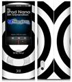 iPod Nano 5G Skin - Bullseye Black and White