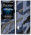 iPod Nano 5G Skin - Camouflage Blue