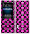 iPod Nano 5G Skin - Skull Crossbones Checkerboard