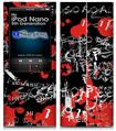 iPod Nano 5G Skin - Emo Graffiti