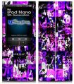 iPod Nano 5G Skin - Purple Graffiti