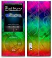 iPod Nano 5G Skin - Rainbow Butterflies