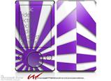 Rising Sun Japanese Purple - Decal Style skin fits Zune 80/120GB  (ZUNE SOLD SEPARATELY)