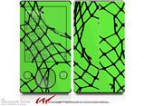 Ripped Fishnets Green - Decal Style skin fits Zune 80/120GB  (ZUNE SOLD SEPARATELY)