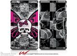 Skull Butterfly - Decal Style skin fits Zune 80/120GB  (ZUNE SOLD SEPARATELY)