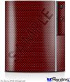 Sony PS3 Skin - Carbon Fiber Red