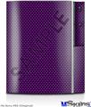 Sony PS3 Skin - Carbon Fiber Purple