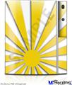 Sony PS3 Skin - Rising Sun Japanese Yellow
