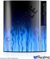 Sony PS3 Skin - Fire Flames Blue