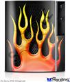 Sony PS3 Skin - Metal Flames