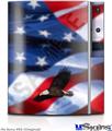 Sony PS3 Skin - American USA Flag (Ole Glory) Centered Eagle