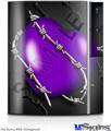 Sony PS3 Skin - Barbwire Heart Purple