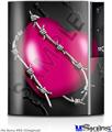Sony PS3 Skin - Barbwire Heart Hot Pink