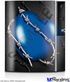 Sony PS3 Skin - Barbwire Heart Blue