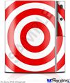Sony PS3 Skin - Bullseye Red and White