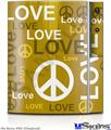 Sony PS3 Skin - Love and Peace Yellow
