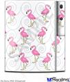Sony PS3 Skin - Flamingos on White