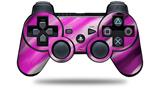 Sony PS3 Controller Decal Style Skin - Paint Blend Hot Pink (CONTROLLER NOT INCLUDED)