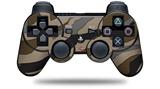 Sony PS3 Controller Decal Style Skin - Camouflage Brown (CONTROLLER NOT INCLUDED)