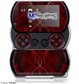 Abstract 01 Red - Decal Style Skins (fits Sony PSPgo)