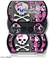 Pink Bow Skull - Decal Style Skins (fits Sony PSPgo)