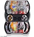 Abstract Graffiti - Decal Style Skins (fits Sony PSPgo)
