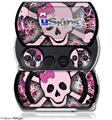 Pink Skull - Decal Style Skins (fits Sony PSPgo)