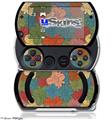 Flowers Pattern 01 - Decal Style Skins (fits Sony PSPgo)
