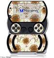 Flowers Pattern 19 - Decal Style Skins (fits Sony PSPgo)
