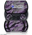 Camouflage Purple - Decal Style Skins (fits Sony PSPgo)