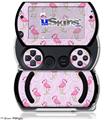 Flamingos on Pink - Decal Style Skins (fits Sony PSPgo)