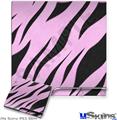 Decal Skin compatible with Sony PS3 Slim Zebra Skin Pink