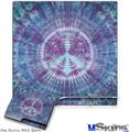 Decal Skin compatible with Sony PS3 Slim Tie Dye Peace Sign 106