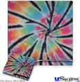 Decal Skin compatible with Sony PS3 Slim Tie Dye Swirl 109