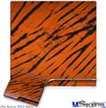 Decal Skin compatible with Sony PS3 Slim Tie Dye Bengal Belly Stripes