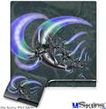 Decal Skin compatible with Sony PS3 Slim Sea Anemone2