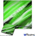 Decal Skin compatible with Sony PS3 Slim Paint Blend Green