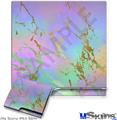 Decal Skin compatible with Sony PS3 Slim Unicorn Bomb Gold and Green