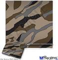 Decal Skin compatible with Sony PS3 Slim Camouflage Brown