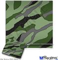 Decal Skin compatible with Sony PS3 Slim Camouflage Green