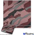 Decal Skin compatible with Sony PS3 Slim Camouflage Pink