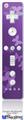 Wii Remote Controller Face ONLY Skin - Bokeh Butterflies Purple